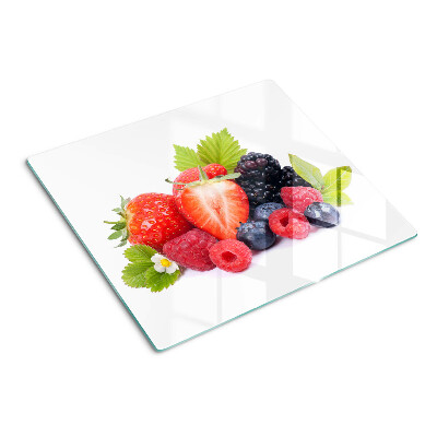 Tagliere in vetro temperato Frutti di bosco