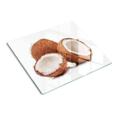 Tagliere in vetro mosche del cocco