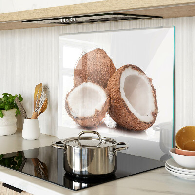 Tagliere in vetro mosche del cocco