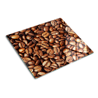 Tagliere in vetro temperato chicchi di caffè