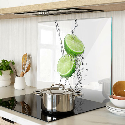Tagliere in vetro temperato Limoni in acqua