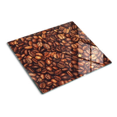 Tagliere in vetro temperato chicchi di caffè