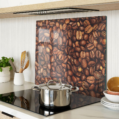 Tagliere in vetro temperato chicchi di caffè