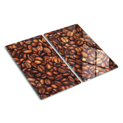 Tagliere in vetro temperato chicchi di caffè