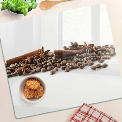 Tagliere in vetro Caffè e spezie