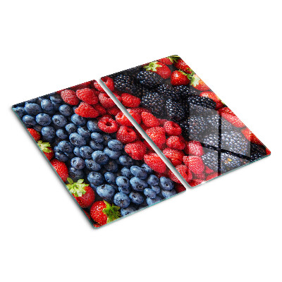 Tagliere in vetro temperato Frutti di bosco