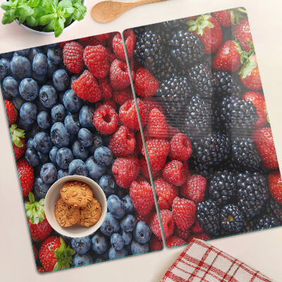 Tagliere in vetro temperato Frutti di bosco