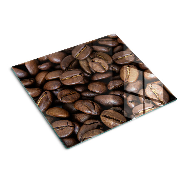 Tagliere in vetro temperato chicchi di caffè