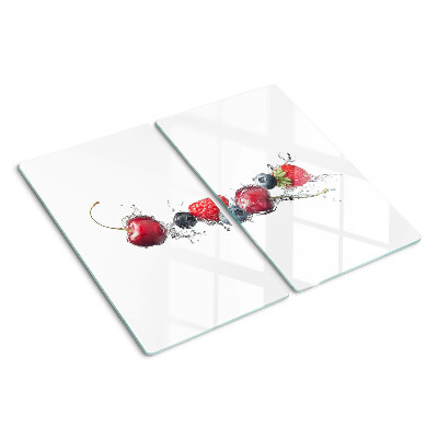 Tagliere in vetro temperato Frutta in acqua