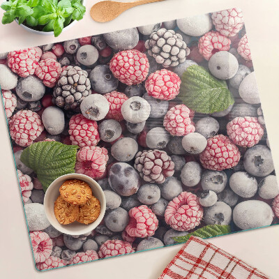 Tagliere in vetro Frutti di bosco