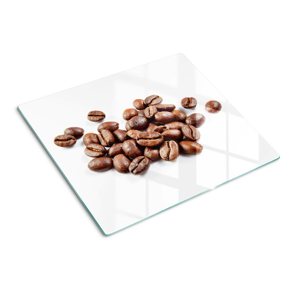 Tagliere in vetro temperato chicchi di caffè