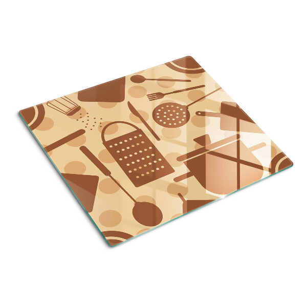 Tagliere in vetro Accessori da cucina retrò