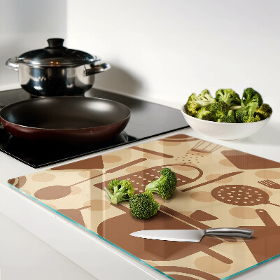 Tagliere in vetro Accessori da cucina retrò