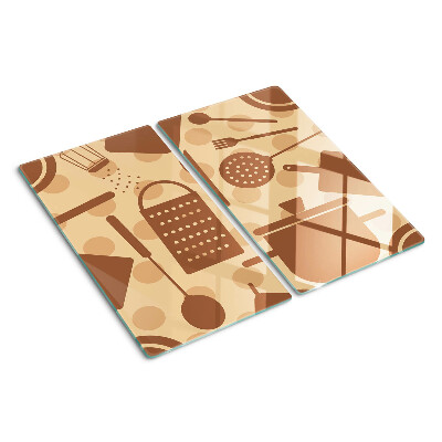 Tagliere in vetro Accessori da cucina retrò