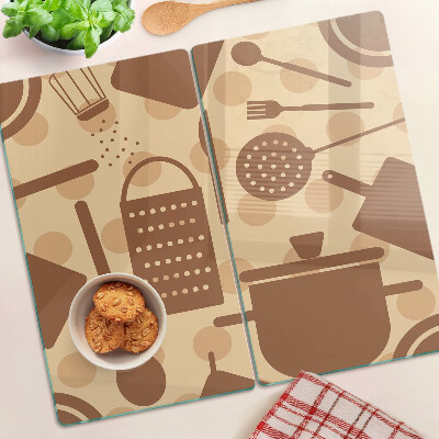 Tagliere in vetro Accessori da cucina retrò