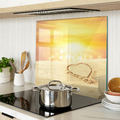 Tagliere in vetro temperato Spiaggia al tramonto