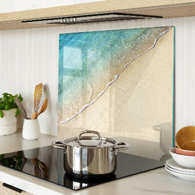 Tagliere in vetro temperato Onde della spiaggia e del mare