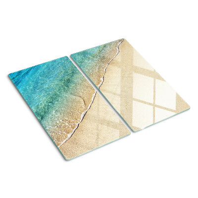 Tagliere in vetro temperato Onde della spiaggia e del mare