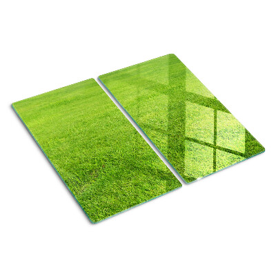 Tagliere in vetro temperato Erba verde