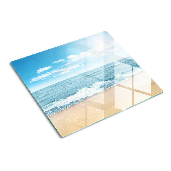 Tagliere in vetro Spiaggia e mare