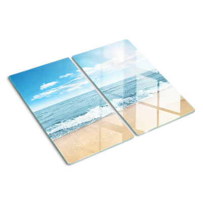 Tagliere in vetro Spiaggia e mare