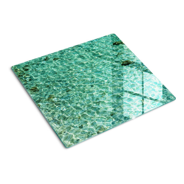 Tagliere in vetro Modello dell'acqua della piscina