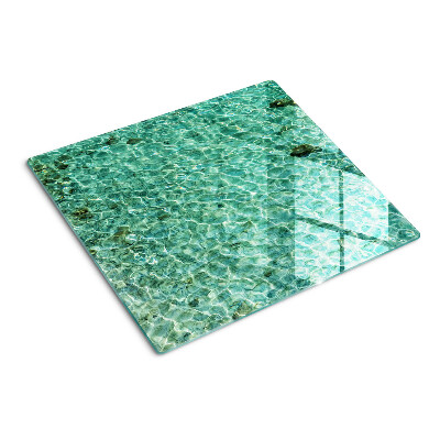 Tagliere in vetro Modello dell'acqua della piscina