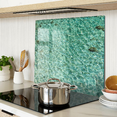 Tagliere in vetro Modello dell'acqua della piscina