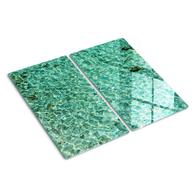 Tagliere in vetro Modello dell'acqua della piscina