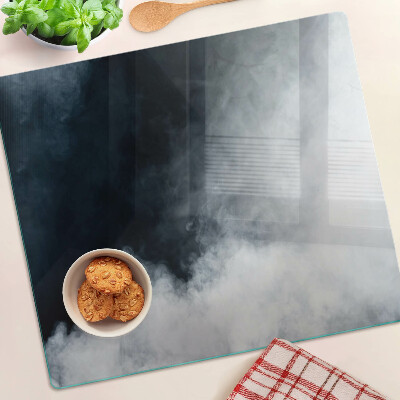 Tagliere in vetro temperato Nebbia e finestre