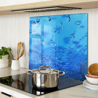 Tagliere in vetro temperato Bolle d'acqua e d'aria