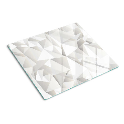 Tagliere in vetro Motivo di forme geometriche