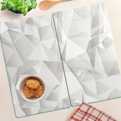 Tagliere in vetro Motivo di forme geometriche