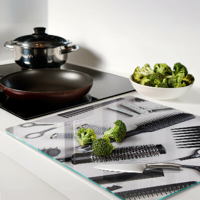 Tagliere in vetro temperato Accessori per parrucchieri