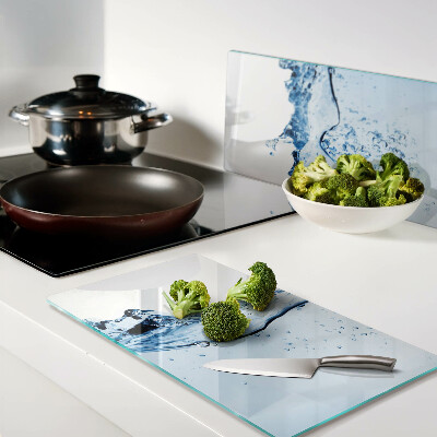 Tagliere in vetro temperato Tema dell'acqua