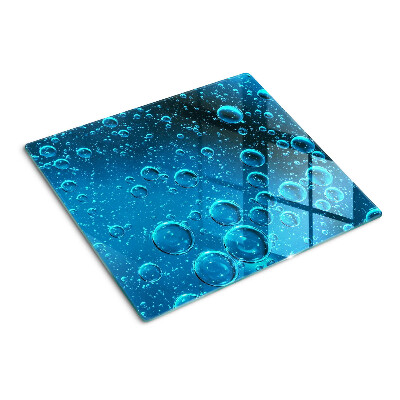 Tagliere in vetro Bolle nell'acqua