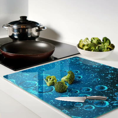 Tagliere in vetro Bolle nell'acqua