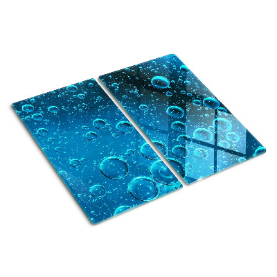 Tagliere in vetro Bolle nell'acqua