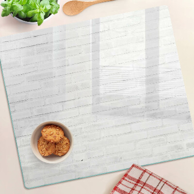 Tagliere in vetro Muro di mattoni in stile minimalista