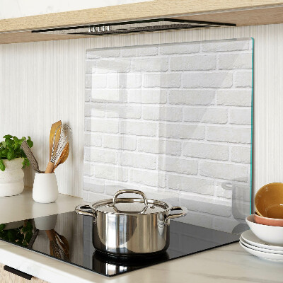 Tagliere in vetro temperato Muro di mattoni