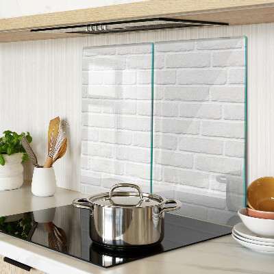 Tagliere in vetro temperato Muro di mattoni