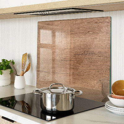 Tagliere in vetro Legno con riflesso della finestra