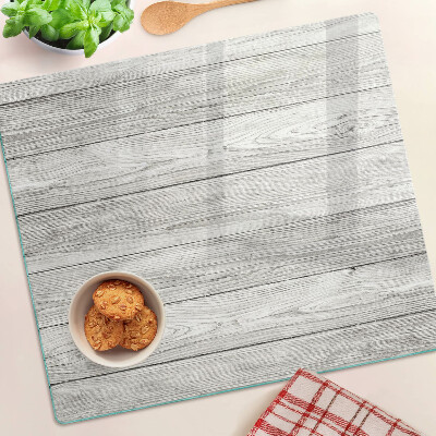 Tagliere in vetro Tavola di legno in tonalità di grigio