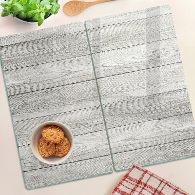 Tagliere in vetro Tavola di legno in tonalità di grigio