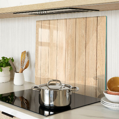 Tagliere in vetro temperato Tavola di legno di colore chiaro