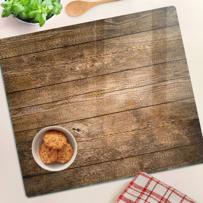 Tagliere in vetro temperato Tavola di legno con finestra
