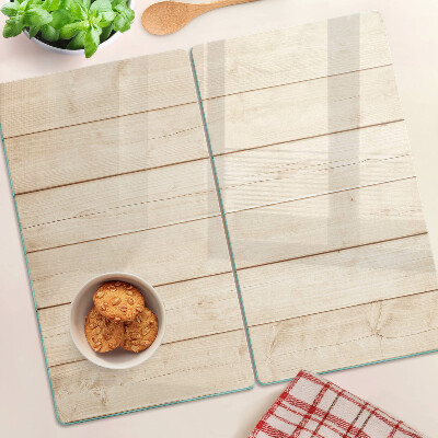 Tagliere in vetro tavola di legno