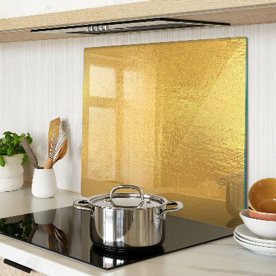 Tagliere in vetro Superficie dorata con riflessi