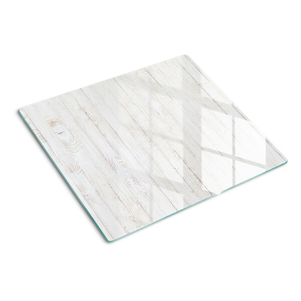 Tagliere in vetro temperato Tavole di legno bianco