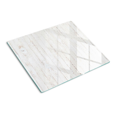 Tagliere in vetro temperato Tavole di legno bianco
